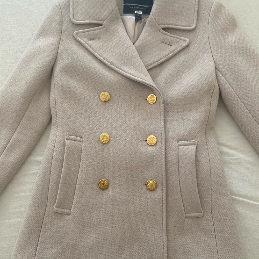 J Crew Pea Coat Majestic Women's